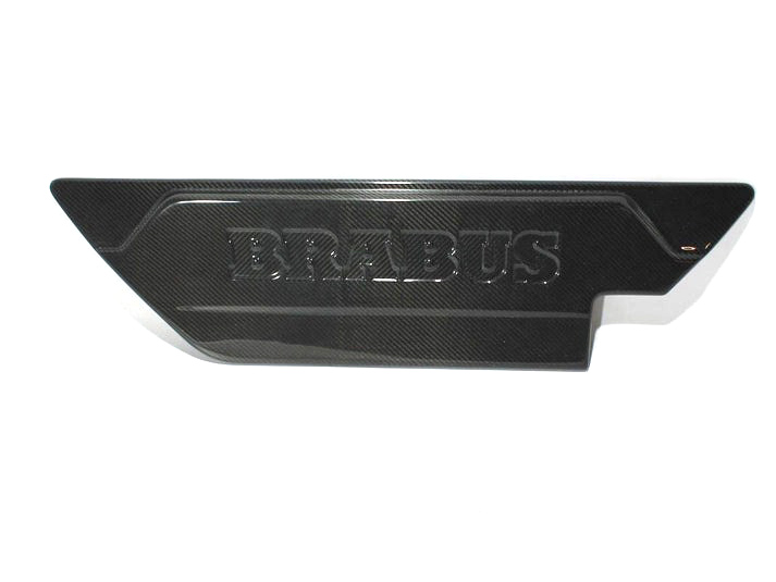 Mercedes-Benz W463 G-Class Brabus Carbon Fiber Spare Tire Mount Holes Cover Rear Door Attachment